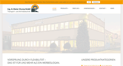 Desktop Screenshot of klump.com